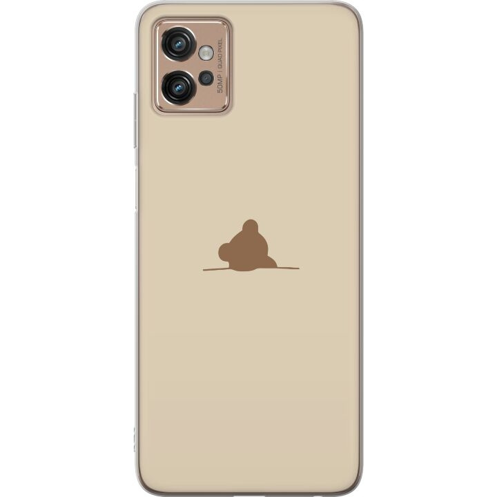 Mobilskal till Motorola Moto G32 med Nalle motiv i gruppen SMARTPHONE & SURFPLATTOR / Mobilskydd / Motorola hos TP E-commerce Nordic AB (A54955)