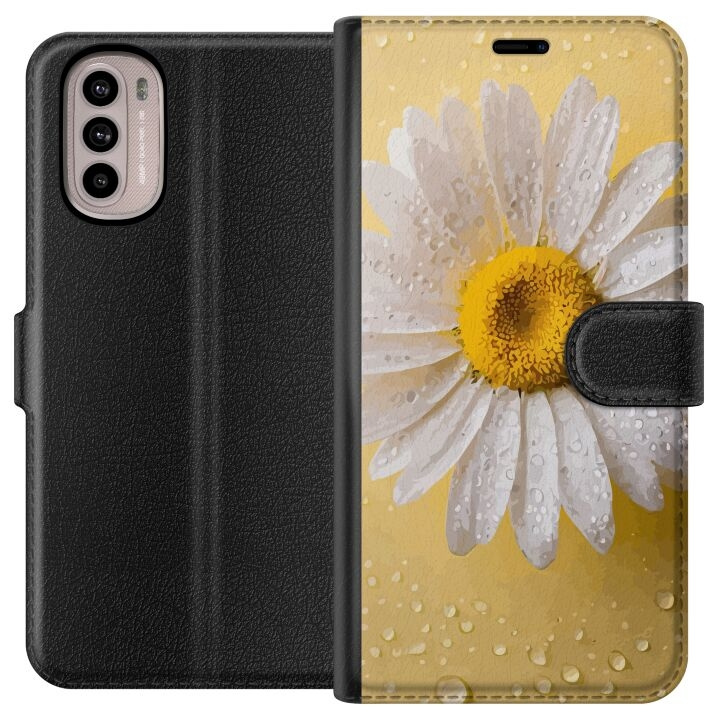 Plånboksfodral till Motorola Moto G41 med Porslinsblomma motiv i gruppen SMARTPHONE & SURFPLATTOR / Mobilskydd / Motorola hos TP E-commerce Nordic AB (A54962)