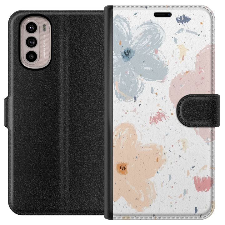 Plånboksfodral till Motorola Moto G41 med Blommor motiv i gruppen SMARTPHONE & SURFPLATTOR / Mobilskydd / Motorola hos TP E-commerce Nordic AB (A54974)