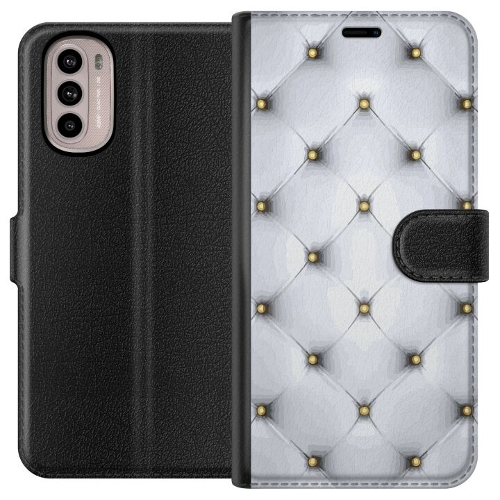 Plånboksfodral till Motorola Moto G41 med Lyxigt motiv i gruppen SMARTPHONE & SURFPLATTOR / Mobilskydd / Motorola hos TP E-commerce Nordic AB (A54976)