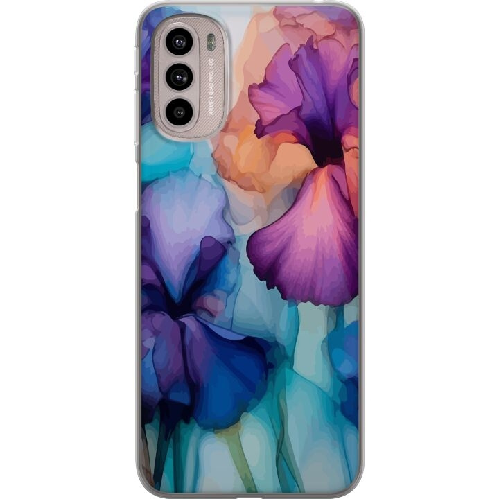 Mobilskal till Motorola Moto G41 med Magiska blommor motiv i gruppen SMARTPHONE & SURFPLATTOR / Mobilskydd / Motorola hos TP E-commerce Nordic AB (A54992)