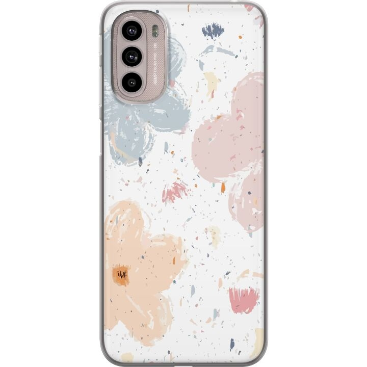 Mobilskal till Motorola Moto G41 med Blommor motiv i gruppen SMARTPHONE & SURFPLATTOR / Mobilskydd / Motorola hos TP E-commerce Nordic AB (A55001)