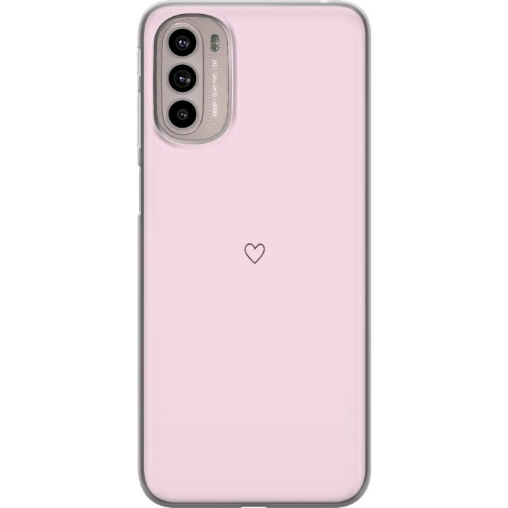 Mobilskal till Motorola Moto G41 med Hjärta motiv i gruppen SMARTPHONE & SURFPLATTOR / Mobilskydd / Motorola hos TP E-commerce Nordic AB (A55008)