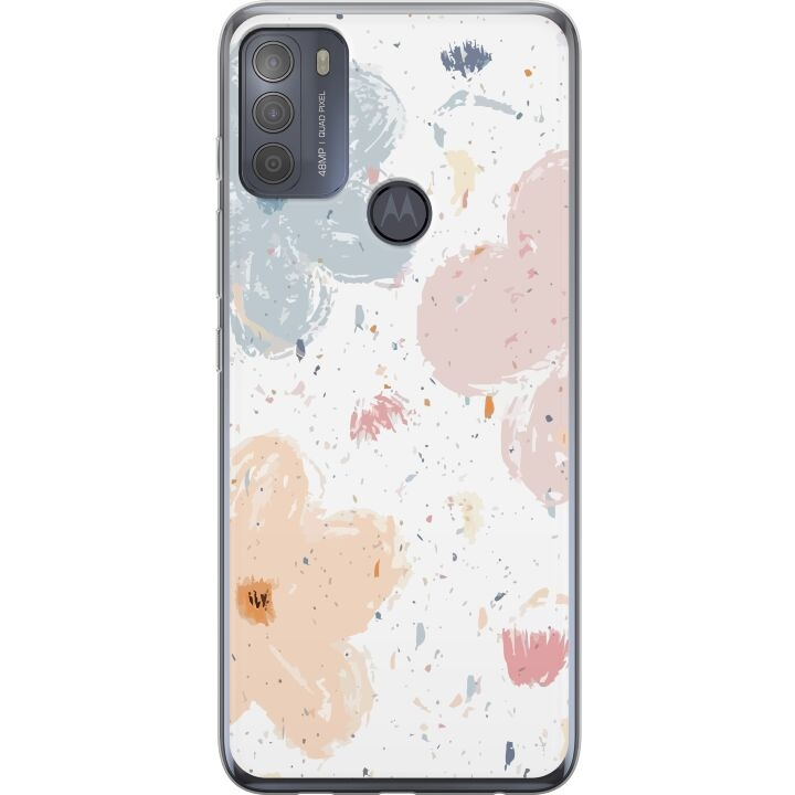 Mobilskal till Motorola Moto G50 med Blommor motiv i gruppen SMARTPHONE & SURFPLATTOR / Mobilskydd / Motorola hos TP E-commerce Nordic AB (A55055)