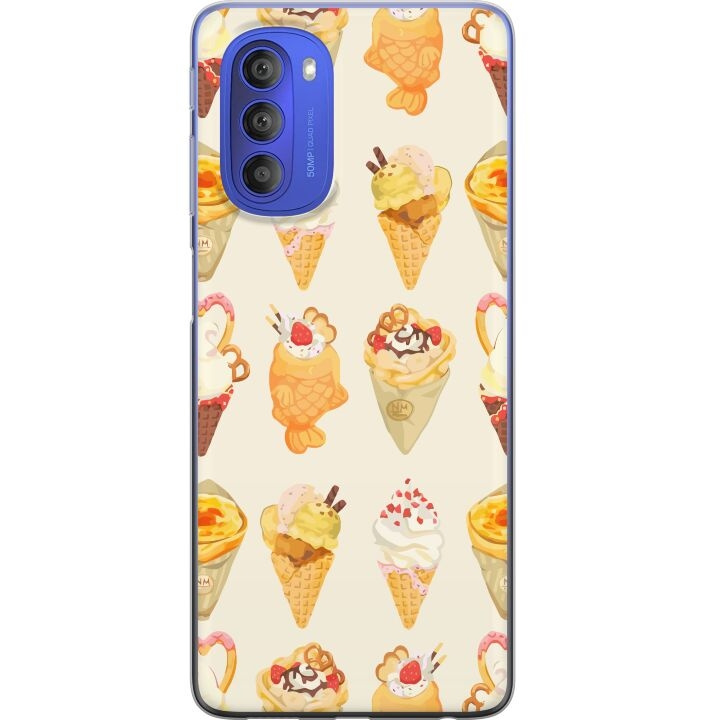 Mobilskal till Motorola Moto G51 5G med Glassigt motiv i gruppen SMARTPHONE & SURFPLATTOR / Mobilskydd / Motorola hos TP E-commerce Nordic AB (A55081)