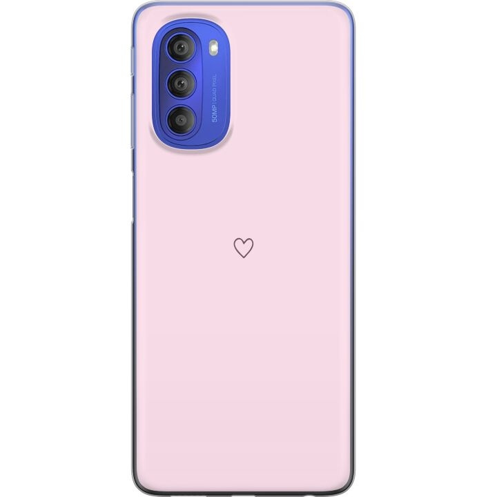 Mobilskal till Motorola Moto G51 5G med Hjärta motiv i gruppen SMARTPHONE & SURFPLATTOR / Mobilskydd / Motorola hos TP E-commerce Nordic AB (A55089)