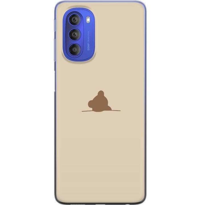 Mobilskal till Motorola Moto G51 5G med Nalle motiv i gruppen SMARTPHONE & SURFPLATTOR / Mobilskydd / Motorola hos TP E-commerce Nordic AB (A55090)