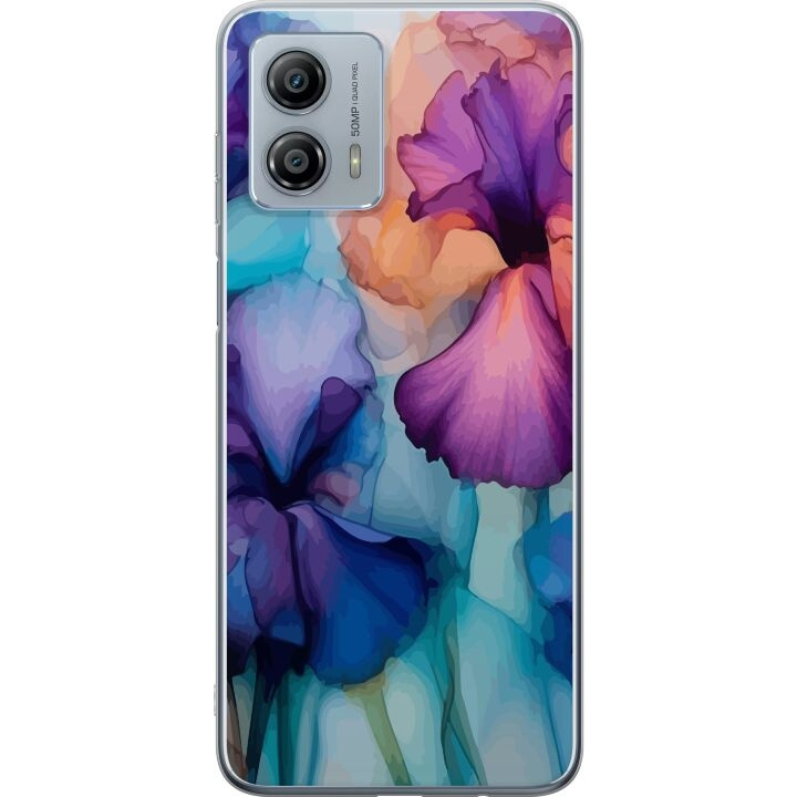 Mobilskal till Motorola Moto G53 med Magiska blommor motiv i gruppen SMARTPHONE & SURFPLATTOR / Mobilskydd / Motorola hos TP E-commerce Nordic AB (A55127)