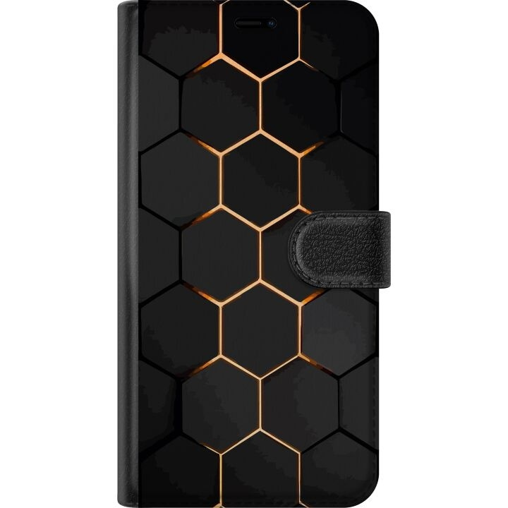 Plånboksfodral till Motorola Moto G54 med Lyxigt Mönster motiv i gruppen SMARTPHONE & SURFPLATTOR / Mobilskydd / Motorola hos TP E-commerce Nordic AB (A55176)