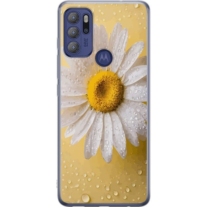 Mobilskal till Motorola Moto G60S med Porslinsblomma motiv i gruppen SMARTPHONE & SURFPLATTOR / Mobilskydd / Motorola hos TP E-commerce Nordic AB (A55205)