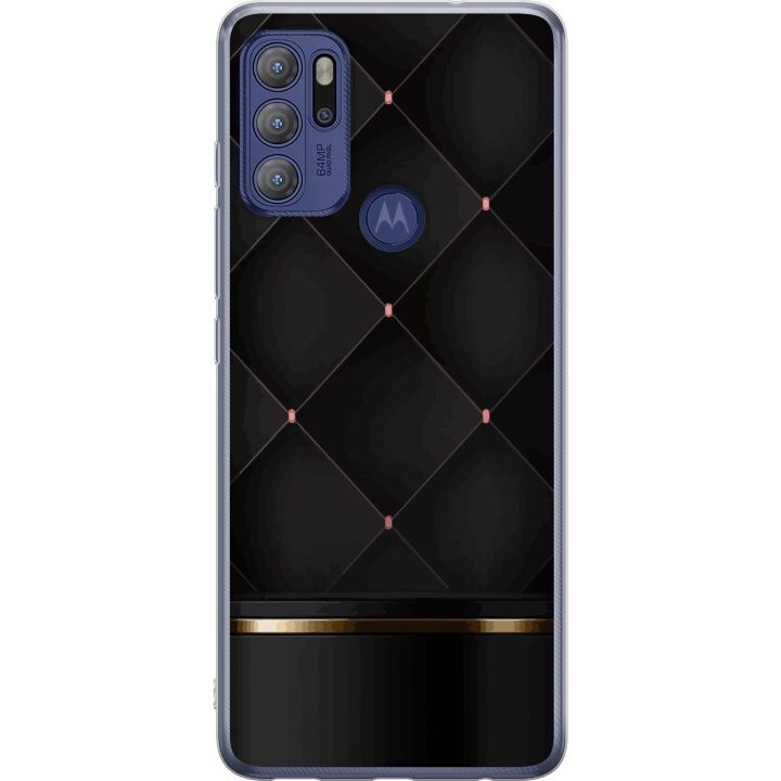 Mobilskal till Motorola Moto G60S med Lyxig linje motiv i gruppen SMARTPHONE & SURFPLATTOR / Mobilskydd / Motorola hos TP E-commerce Nordic AB (A55220)
