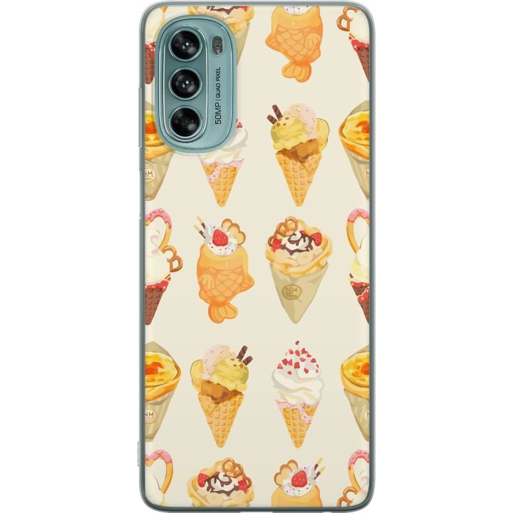 Mobilskal till Motorola Moto G62 5G med Glassigt motiv i gruppen SMARTPHONE & SURFPLATTOR / Mobilskydd / Motorola hos TP E-commerce Nordic AB (A55243)