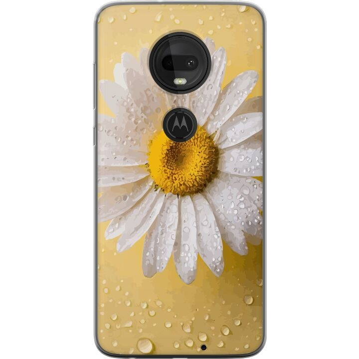 Mobilskal till Motorola Moto G7 med Porslinsblomma motiv i gruppen SMARTPHONE & SURFPLATTOR / Mobilskydd / Motorola hos TP E-commerce Nordic AB (A55259)