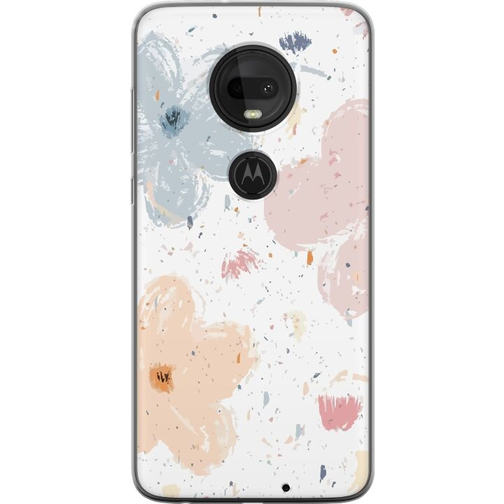 Mobilskal till Motorola Moto G7 med Blommor motiv i gruppen SMARTPHONE & SURFPLATTOR / Mobilskydd / Motorola hos TP E-commerce Nordic AB (A55271)