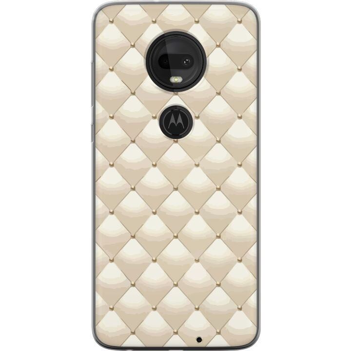 Mobilskal till Motorola Moto G7 med Guldglans motiv i gruppen SMARTPHONE & SURFPLATTOR / Mobilskydd / Motorola hos TP E-commerce Nordic AB (A55285)