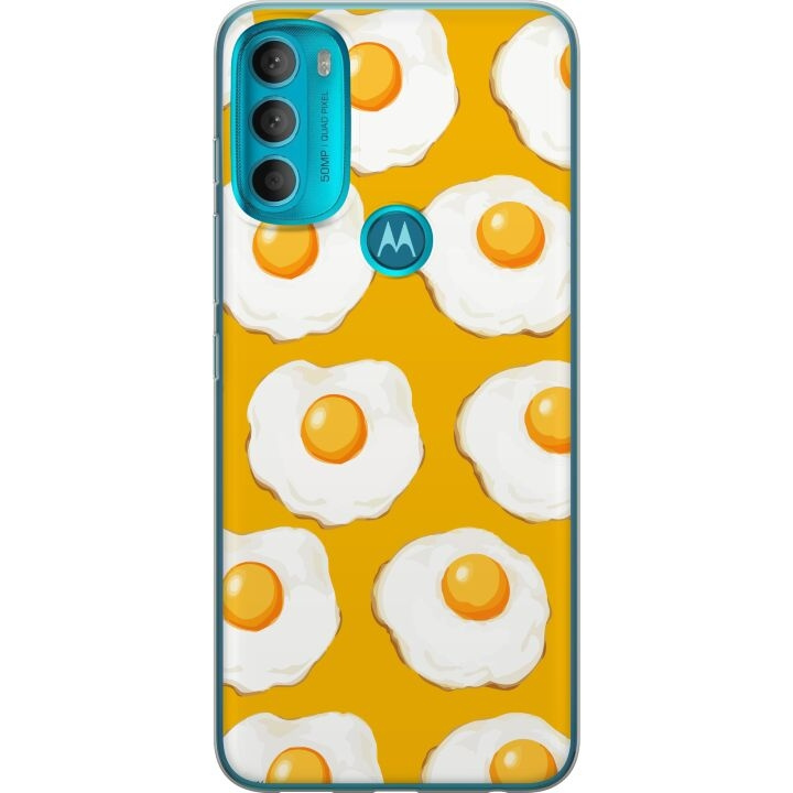 Mobilskal till Motorola Moto G71 5G med Stekt ägg motiv i gruppen SMARTPHONE & SURFPLATTOR / Mobilskydd / Motorola hos TP E-commerce Nordic AB (A55288)