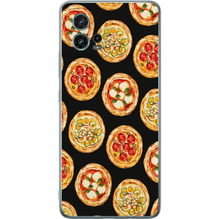 Mobilskal till Motorola Moto G72 med Pizza motiv i gruppen SMARTPHONE & SURFPLATTOR / Mobilskydd / Motorola hos TP E-commerce Nordic AB (A55353)