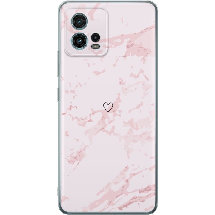 Mobilskal till Motorola Moto G72 med Rosa Hjärta motiv i gruppen SMARTPHONE & SURFPLATTOR / Mobilskydd / Motorola hos TP E-commerce Nordic AB (A55363)