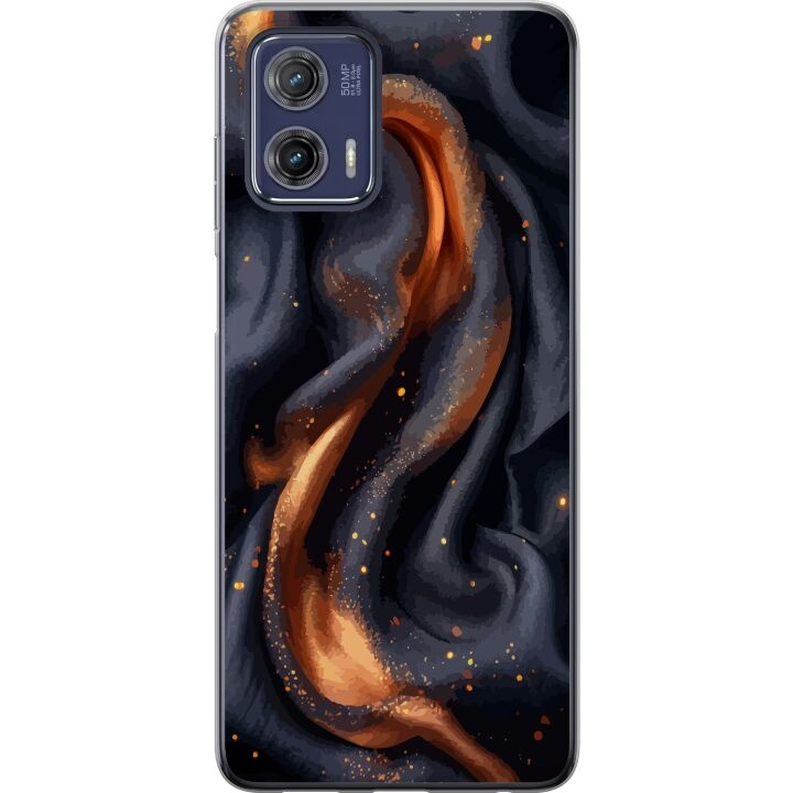 Mobilskal till Motorola Moto G73 med Eldigt silke motiv i gruppen SMARTPHONE & SURFPLATTOR / Mobilskydd / Motorola hos TP E-commerce Nordic AB (A55395)