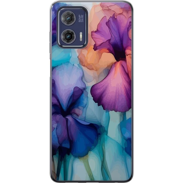 Mobilskal till Motorola Moto G73 med Magiska blommor motiv i gruppen SMARTPHONE & SURFPLATTOR / Mobilskydd / Motorola hos TP E-commerce Nordic AB (A55397)