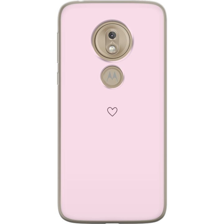 Mobilskal till Motorola Moto G7 Play med Hjärta motiv i gruppen SMARTPHONE & SURFPLATTOR / Mobilskydd / Motorola hos TP E-commerce Nordic AB (A55467)