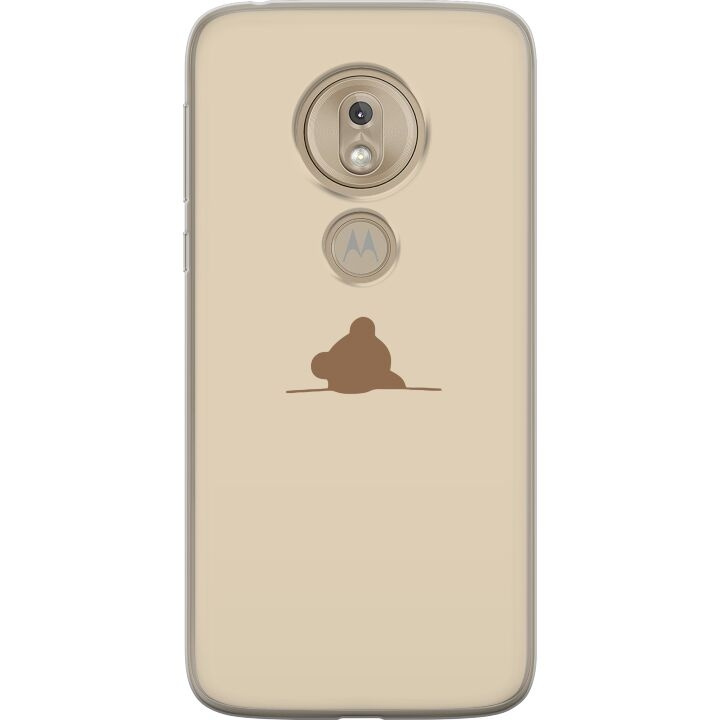 Mobilskal till Motorola Moto G7 Play med Nalle motiv i gruppen SMARTPHONE & SURFPLATTOR / Mobilskydd / Motorola hos TP E-commerce Nordic AB (A55468)