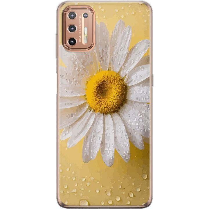 Mobilskal till Motorola Moto G9 Plus med Porslinsblomma motiv i gruppen SMARTPHONE & SURFPLATTOR / Mobilskydd / Motorola hos TP E-commerce Nordic AB (A55529)