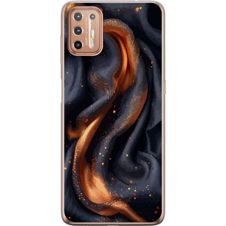 Mobilskal till Motorola Moto G9 Plus med Eldigt silke motiv i gruppen SMARTPHONE & SURFPLATTOR / Mobilskydd / Motorola hos TP E-commerce Nordic AB (A55530)
