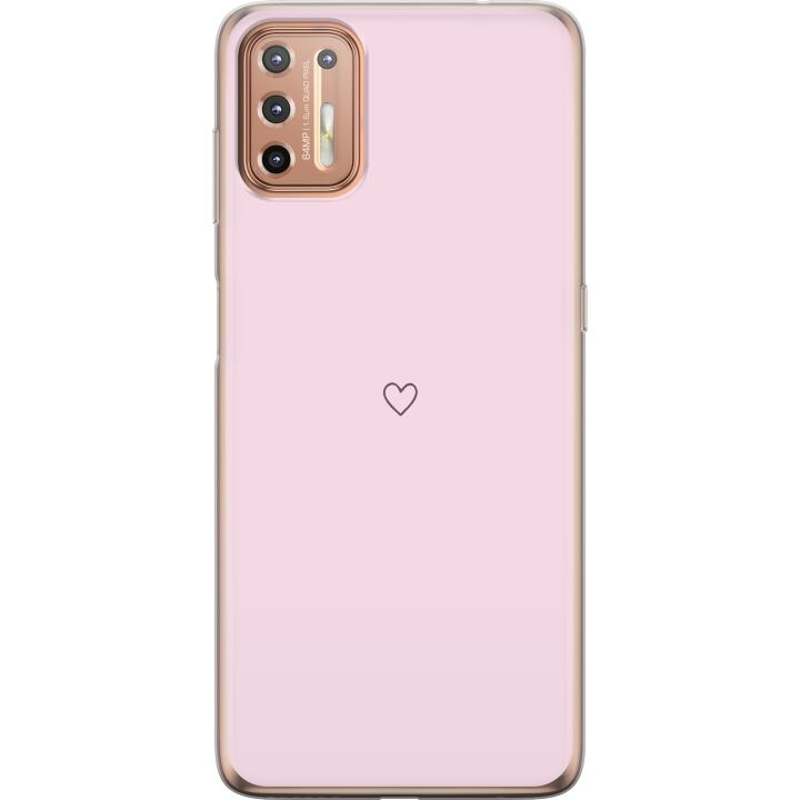 Mobilskal till Motorola Moto G9 Plus med Hjärta motiv i gruppen SMARTPHONE & SURFPLATTOR / Mobilskydd / Motorola hos TP E-commerce Nordic AB (A55548)