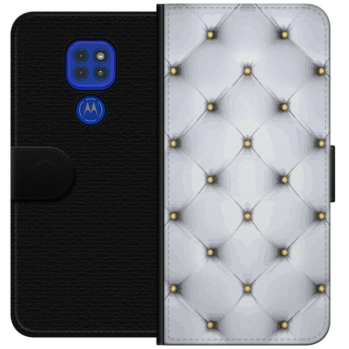 Plånboksfodral till Motorola Moto G9 Play med Lyxigt motiv i gruppen SMARTPHONE & SURFPLATTOR / Mobilskydd / Motorola hos TP E-commerce Nordic AB (A55597)