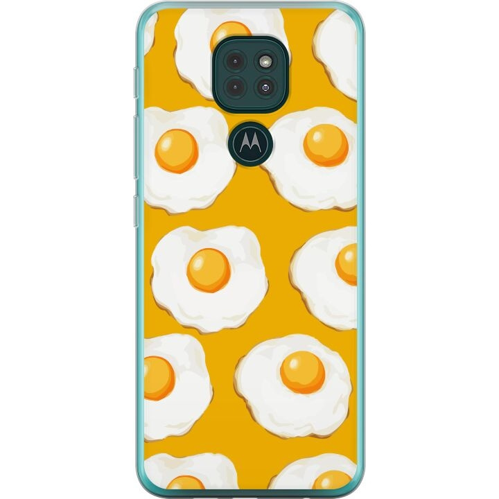 Mobilskal till Motorola Moto G9 Play med Stekt ägg motiv i gruppen SMARTPHONE & SURFPLATTOR / Mobilskydd / Motorola hos TP E-commerce Nordic AB (A55612)