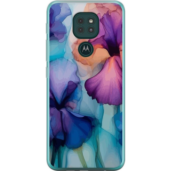 Mobilskal till Motorola Moto G9 Play med Magiska blommor motiv i gruppen SMARTPHONE & SURFPLATTOR / Mobilskydd / Motorola hos TP E-commerce Nordic AB (A55613)