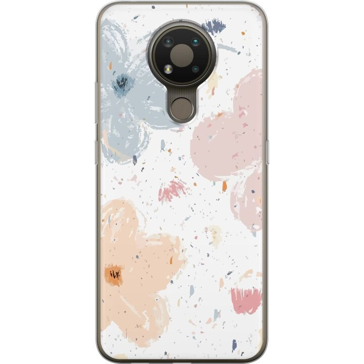 Mobilskal till Nokia 3.4 med Blommor motiv i gruppen SMARTPHONE & SURFPLATTOR / Mobilskydd / Nokia/Microsoft hos TP E-commerce Nordic AB (A55730)