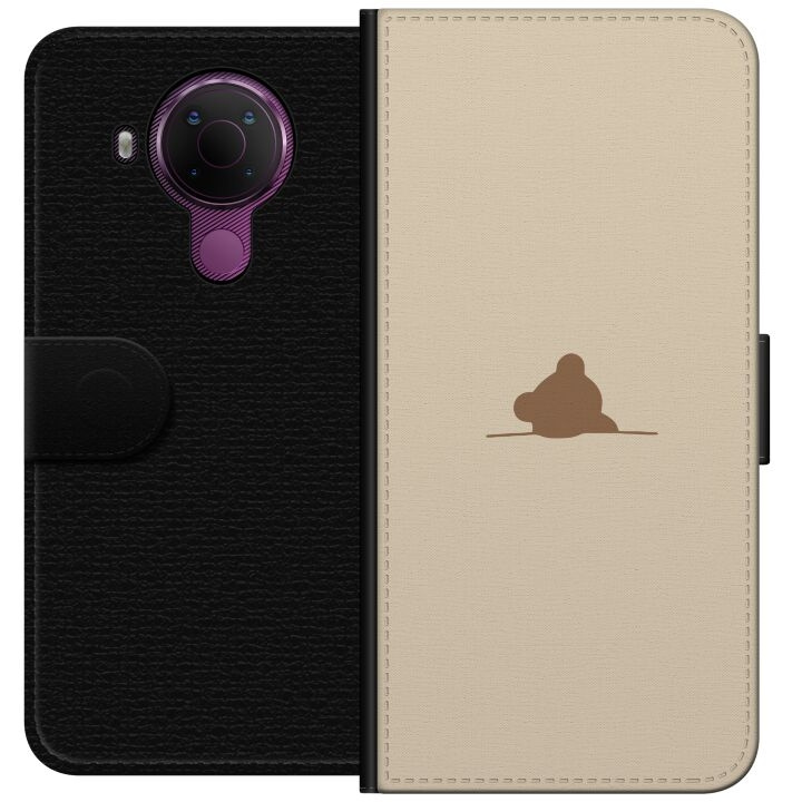 Plånboksfodral till Nokia 5.4 med Nalle motiv i gruppen SMARTPHONE & SURFPLATTOR / Mobilskydd / Nokia/Microsoft hos TP E-commerce Nordic AB (A55765)