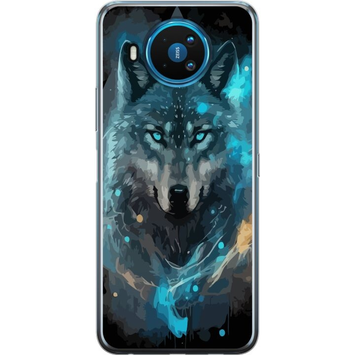 Mobilskal till Nokia 8.3 5G med Varg motiv i gruppen SMARTPHONE & SURFPLATTOR / Mobilskydd / Nokia/Microsoft hos TP E-commerce Nordic AB (A55804)