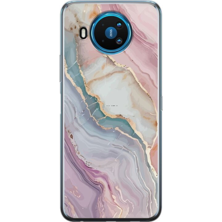 Mobilskal till Nokia 8.3 5G med Marmor motiv i gruppen SMARTPHONE & SURFPLATTOR / Mobilskydd / Nokia/Microsoft hos TP E-commerce Nordic AB (A55821)