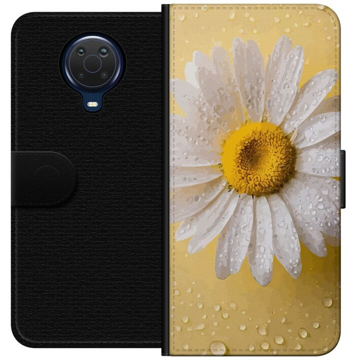 Plånboksfodral till Nokia G20 med Porslinsblomma motiv i gruppen SMARTPHONE & SURFPLATTOR / Mobilskydd / Nokia/Microsoft hos TP E-commerce Nordic AB (A55934)