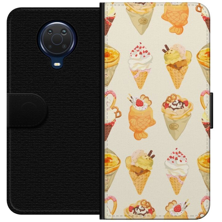 Plånboksfodral till Nokia G20 med Glassigt motiv i gruppen SMARTPHONE & SURFPLATTOR / Mobilskydd / Nokia/Microsoft hos TP E-commerce Nordic AB (A55945)
