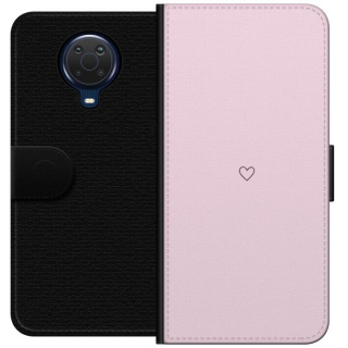 Plånboksfodral till Nokia G20 med Hjärta motiv