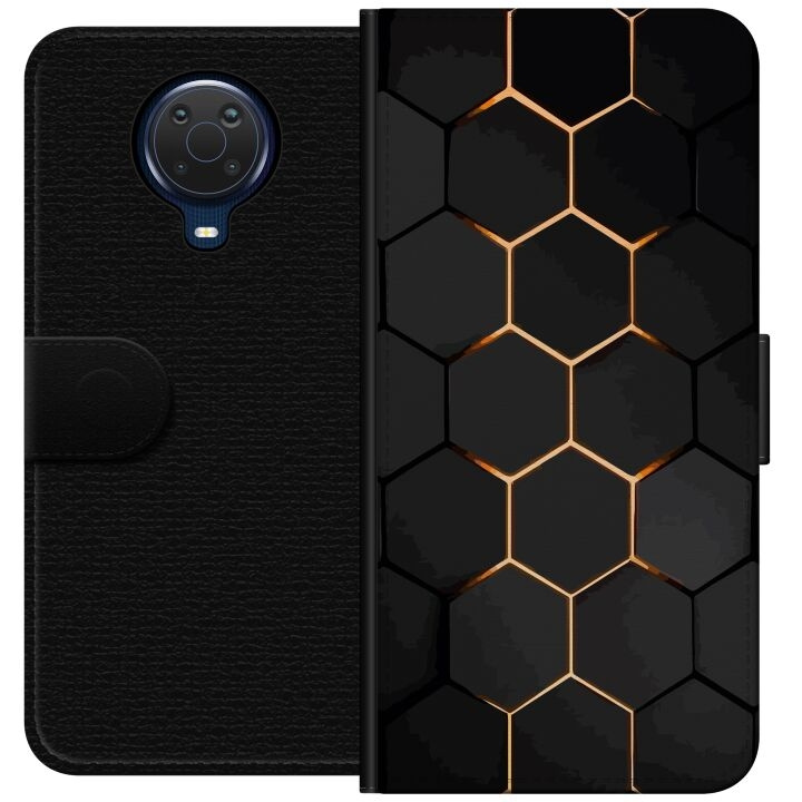 Plånboksfodral till Nokia G20 med Lyxigt Mönster motiv i gruppen SMARTPHONE & SURFPLATTOR / Mobilskydd / Nokia/Microsoft hos TP E-commerce Nordic AB (A55959)