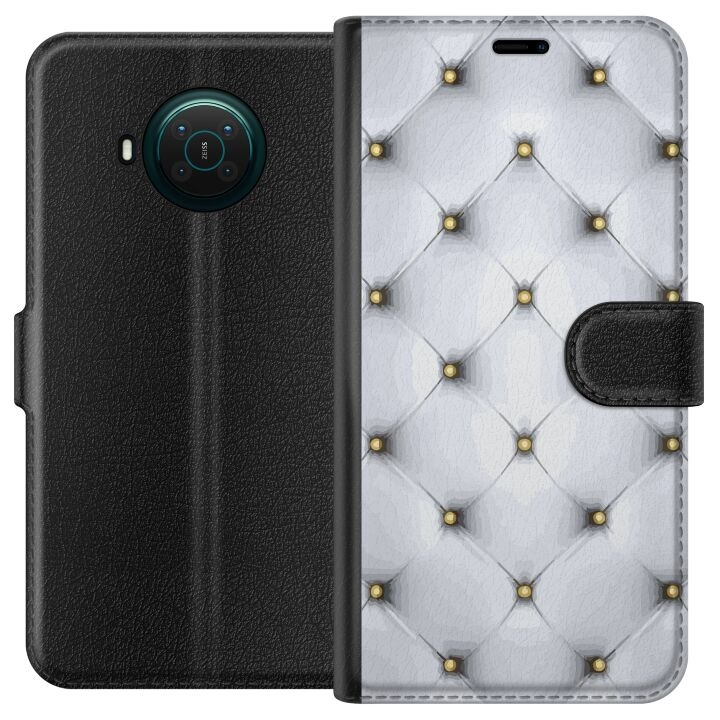 Plånboksfodral till Nokia X20 med Lyxigt motiv i gruppen SMARTPHONE & SURFPLATTOR / Mobilskydd / Nokia/Microsoft hos TP E-commerce Nordic AB (A56110)