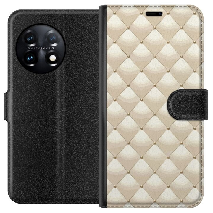 Plånboksfodral till OnePlus 11 med Guldglans motiv i gruppen SMARTPHONE & SURFPLATTOR / Mobilskydd / OnePlus hos TP E-commerce Nordic AB (A56419)
