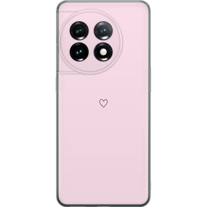 Mobilskal till OnePlus 11 med Hjärta motiv i gruppen SMARTPHONE & SURFPLATTOR / Mobilskydd / OnePlus hos TP E-commerce Nordic AB (A56439)