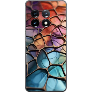 Mobilskal till OnePlus 11R med Metalliskt mönster motiv