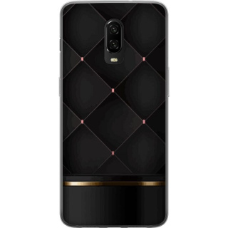 Mobilskal till OnePlus 6T med Lyxig linje motiv