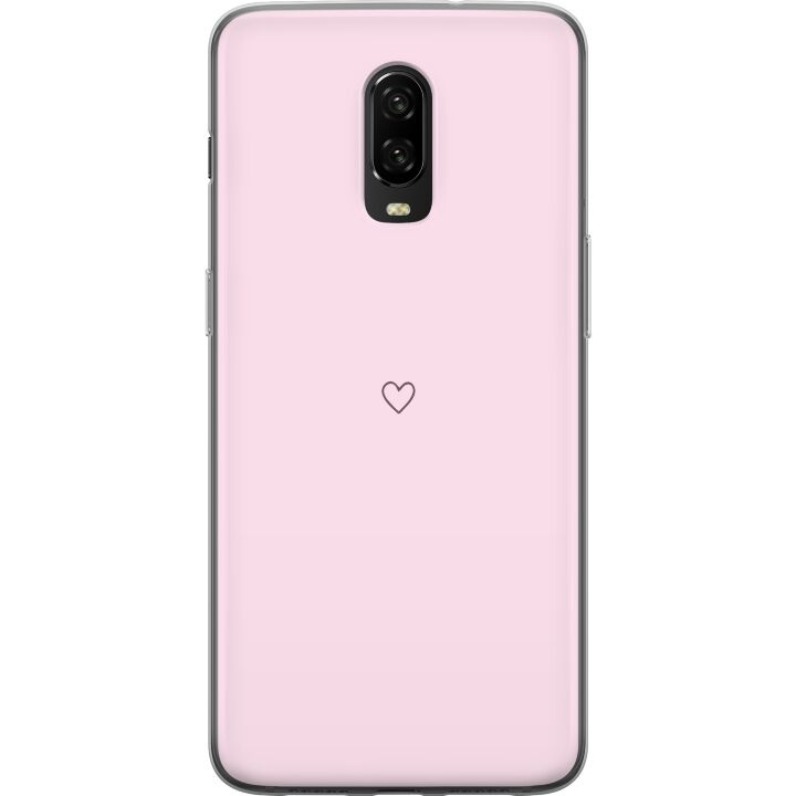 Mobilskal till OnePlus 6T med Hjärta motiv i gruppen SMARTPHONE & SURFPLATTOR / Mobilskydd / OnePlus hos TP E-commerce Nordic AB (A56574)