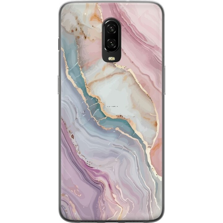 Mobilskal till OnePlus 6T med Marmor motiv i gruppen SMARTPHONE & SURFPLATTOR / Mobilskydd / OnePlus hos TP E-commerce Nordic AB (A56577)