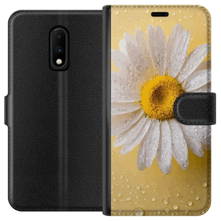Plånboksfodral till OnePlus 7 med Porslinsblomma motiv i gruppen SMARTPHONE & SURFPLATTOR / Mobilskydd / OnePlus hos TP E-commerce Nordic AB (A56582)