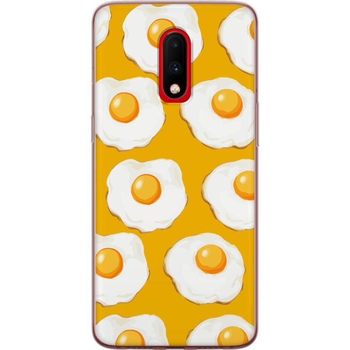 Mobilskal till OnePlus 7 med Stekt ägg motiv i gruppen SMARTPHONE & SURFPLATTOR / Mobilskydd / OnePlus hos TP E-commerce Nordic AB (A56611)