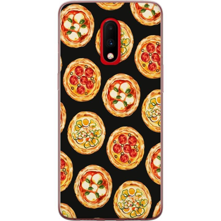Mobilskal till OnePlus 7 med Pizza motiv i gruppen SMARTPHONE & SURFPLATTOR / Mobilskydd / OnePlus hos TP E-commerce Nordic AB (A56622)